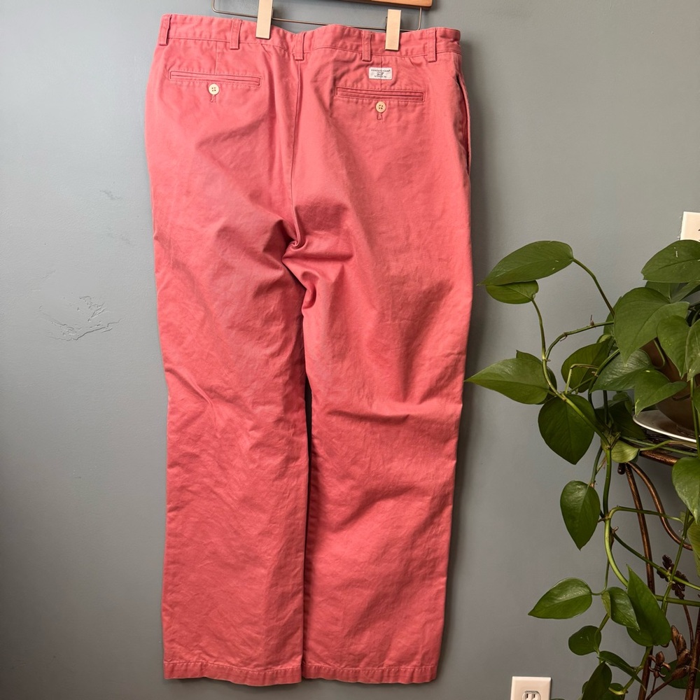 Vineyard Vines Club Pant Chinos in Pink Coral. Relaxed Straight Leg. Men’s 38X32 - Picture 8 of 13